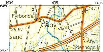 ÅBY Gästgivaregård 2008-09-22 Torp nr 158 Backstuga Torpet finns utmärkt på karta från laga skifte upprättad 1841. Kartan ingår i akt 05-STÅ-125, bland Historiska kartor hos Lantmäteriet.