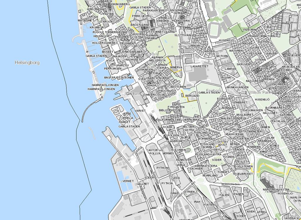 Detaljplan för fastigheten Amerika Norra 53, Söder Helsingborgs stad Underlag för planuppdrag Syfte och process Detaljplanens syfte Syftet med detaljplanen är att pröva möjligheten till kontor,