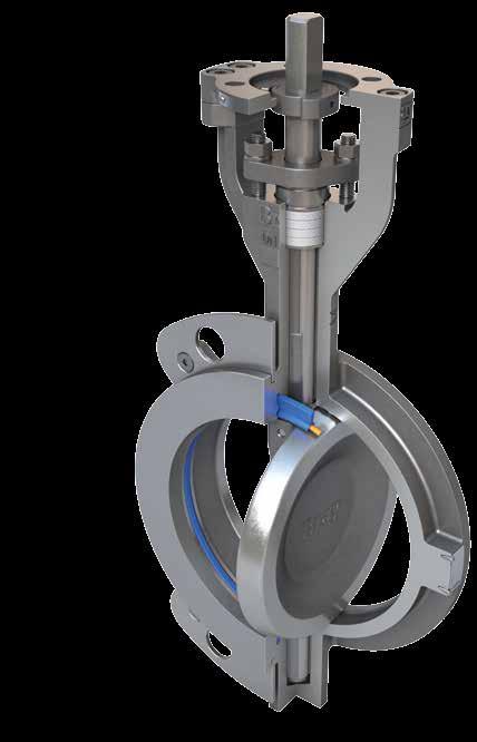 Vridspjällsventilen är konstruerad för dubbelriktat flöde helt utan läckage och absolut tät vid flyktiga emissioner och är certifierad enligt de högsta standarderna.