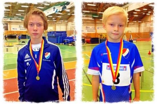Första Chansen, Huddinge 17-18/11 2012-11-19 18:43 Nio medaljer till DSK! Bilden ovan. Bröderna Ludwigs med säsongens första medaljer.