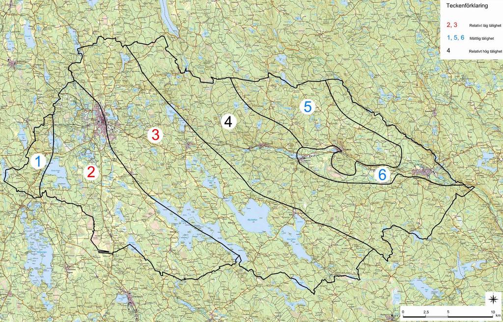 Figur 17: Översiktlig landskapsanalys.