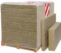 VÄGGAR PAROC COS 10 BETONGELEMENTSKIVA Hård skiva av stenull med mycket goda värmeisoleringsegenskaper. Värmeisolering i prefabricerade betongelement.