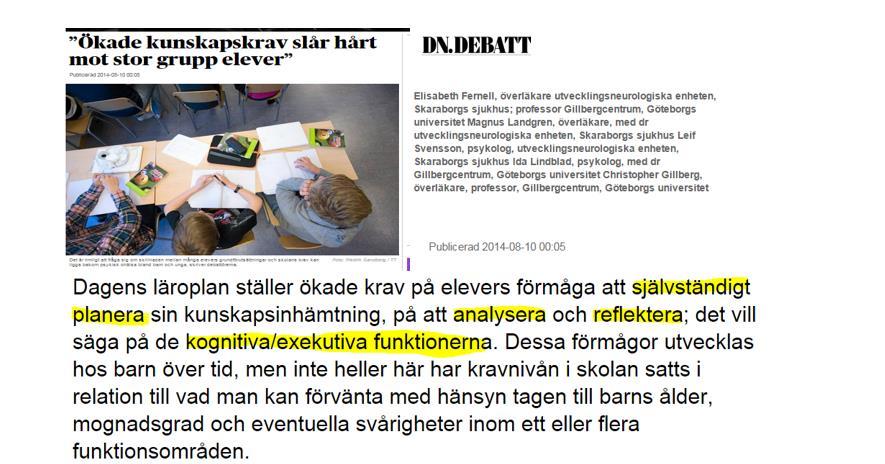 Vad förenklar skolgången för alla