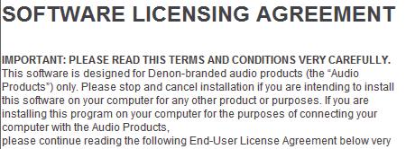 accept the terms in the license agreement.