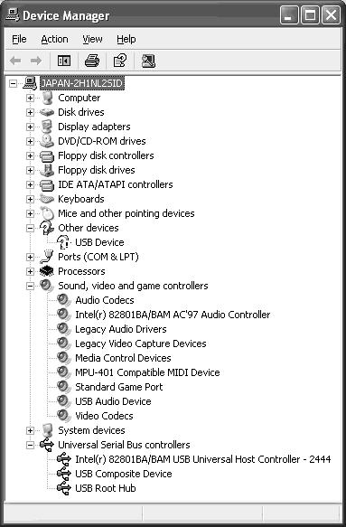 Windows 98 SE Windows Me Windows 2000 Professional Windows XP 6 Set the POWER switch to OFF