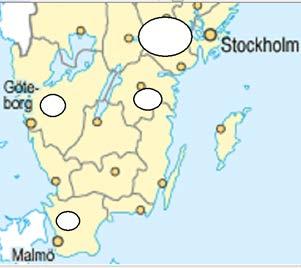 Omfattningen innebär stora konsekvenser Skåne: 140 000 ha Mälar- & Hjälmarbygden: 670