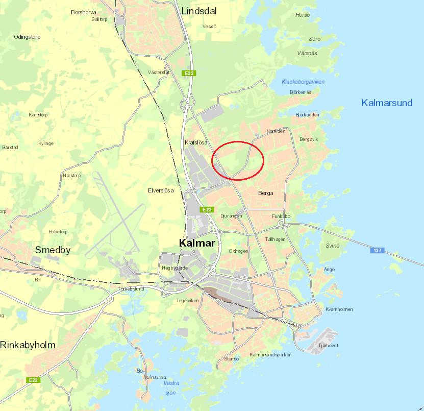 Förutsättningar Omfattning Tävlingen är uppdelad i fem områden som alla kommer att bli separata fastigheter med följande arealer; A: Prel. Asplövet 1 om ca 4500 m 2 B: Prel.