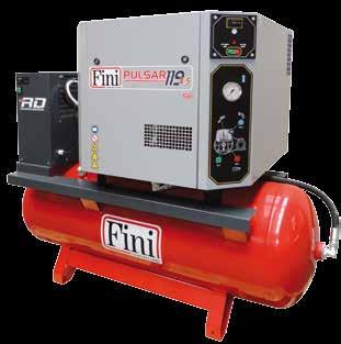 ES - modellen är komplett med kyltork 2,2/4,0kW-16Amp, 7,5kW-25Amp Standard med On-/Off-brytare, motorskydd, gummifötter, kulventil 100 100