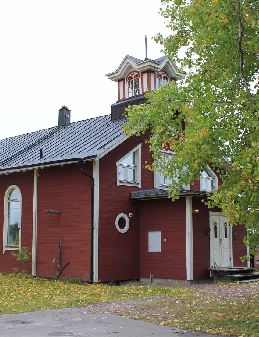 Bönhuset i Jäderfors som numera är