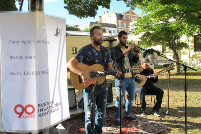 Musikgalor för återuppbyggnaden i Mahjigaun Under sommaren har vi i samarbete med folkmusikföreningen TolgFolk och Musikföreningen i Växjö arrangerat två musikgalor som tillsammans har bidragit till