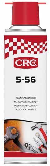 CRC 5-56 skyddar även mot korrosion och har dessutom rengörande egenskaper. 250 ml. 264930207 Inkl.