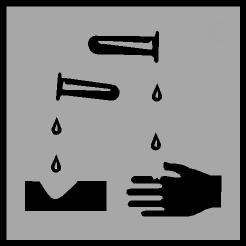 Sida: 2 P260: Inandas inte. P262: Får inte komma i kontakt med ögonen, huden eller kläderna. P264: Tvätta händerna grundligt efter användning.
