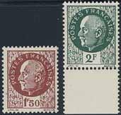 2165K 1-2 2166K 1-6 War Propaganda Forgeries Propaganda forgeries (for the occupied Germany) on Hitler 25 and 40 pf (2).