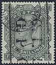 greenish grey wmk Maltese Cross. Very fine without faults. SG 128. EUR 2000 3.