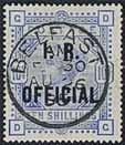 000:- 2190 2197 2197K 76 1884 Queen Victoria 3 d violet, watermark Imperial