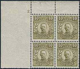Tvåfärgad siffertyp - Luftpost 1920 / Bicoloured numeral type - Air Mail 1178