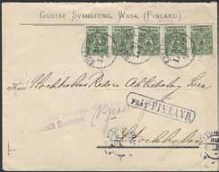 SPECIAL SECTION postal history 1595 1596 1597 
