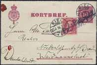 German oval TPO cancellation BERLIN - SASSNITZ BAHNPOST ZUG (without no.) 6.