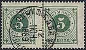 SPECIAL SECTION postal history 1711 1711 28d RUSSIA, Russian town cancellation ST. PETESBURG 1879, on Swedish stamp 3 öre Circle type perf. 13. One somewhat short. perf. Scarce.