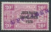 The highes are often quite tightly stuck to the album pages so that even if these mounted stamps often are fine, one has to be careful when removing the stamps or