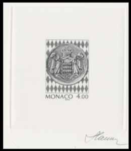 (é) 700:- Ex libris SCHLOSS MAINAU, offset printed in blue colour, signed Slania.