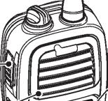 GRUNDFUNKTIONER Mottagning och sändning VARNING: Sändning utan antenn kan skada radion allvarligt. q Håll [ ] intryckt för att slå PÅ radion. w Ställ in volym- och brusspärrsnivåer.