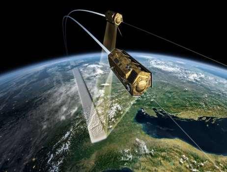 3D Data från TanDEM-X Radar TanDEM-X - TerraSAR-X add-on for Digital Elevation Measurement - Two identical satellites in a closely