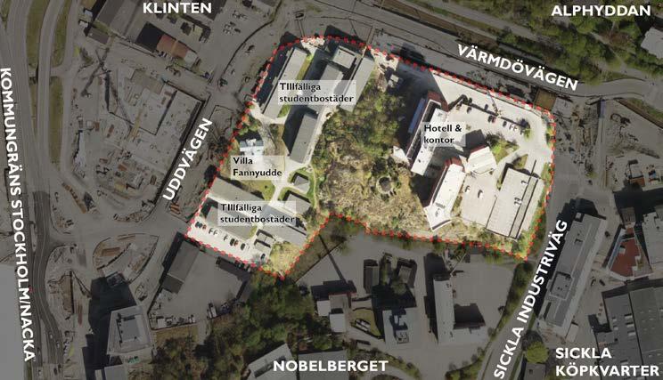 STARTPROMEMORIA 4 (10) 1.3 Projektets bakgrund & behov Nacka kommun är en del av en storstadsregion som växer fort och västra Sicklaön ligger i gränslandet till Stockholms innerstad.