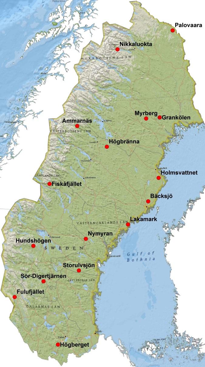 Nr C 321 Maj 2018 Tillståndet i skogsmiljön i norra Sverige Resultat från Krondroppsnätet till och med