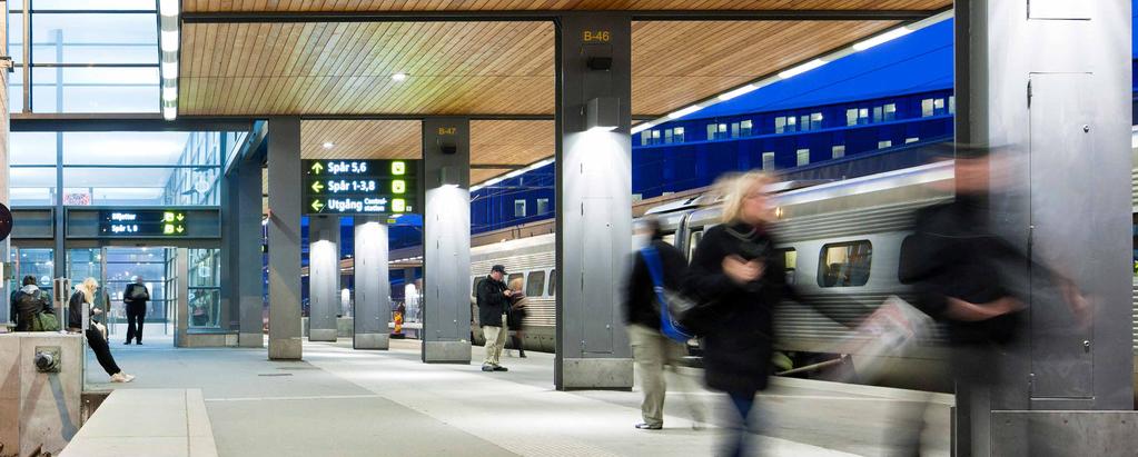 Stationsmiljö Utformning av