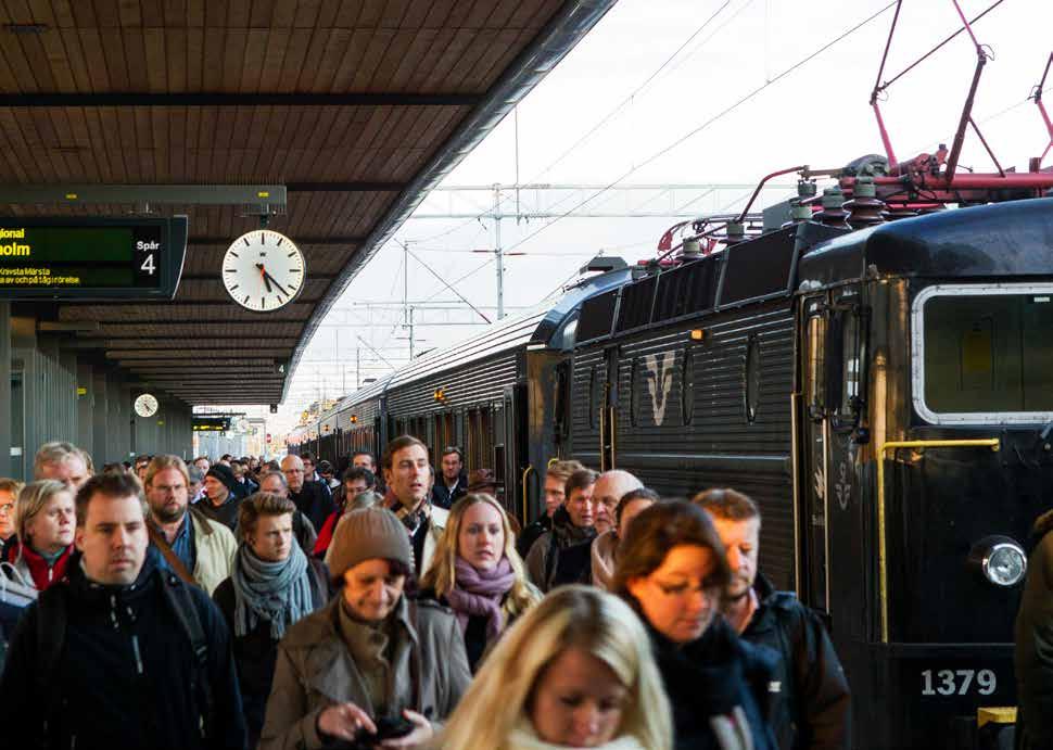 ställer krav på god framkomlighet i plattformsmiljön, Uppsala