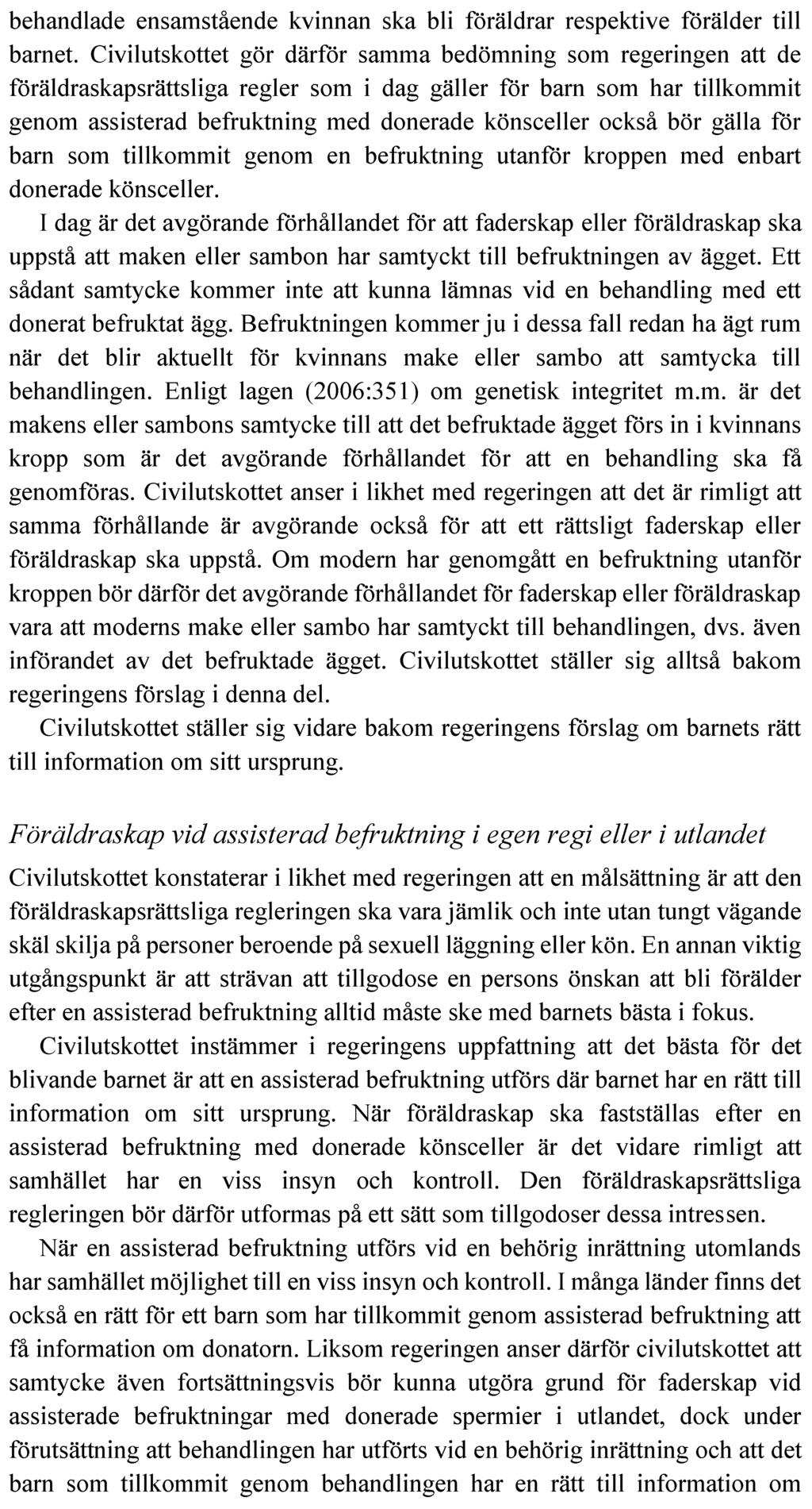 BILAGA 3 CIVILUTSKOTTETS