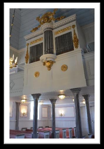 1993 återställande av orgeln till originalskick med tillbyggt pedalverk av Mats