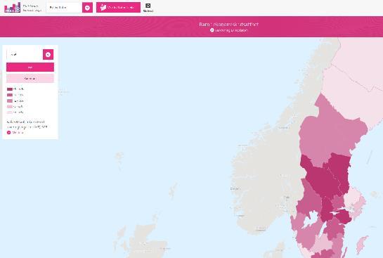 Alt 4: Fristående digitalt statistikverktyg Ytterligare en möjlighet är att datamaterialet görs tillgängligt via ett digitalt statistikverktyg, via hemsidan brpplus.se eller annan plattform.