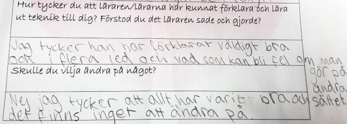 Säkerheten står högst på agendan då vi vistas i en verkstadsmiljö och utifrån detta har vi satt maxantalet till 30 per termin och nu, ett år efter