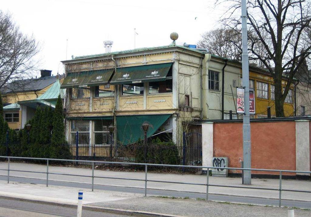 FÖRUTSÄTTNINGAR 4 (11) Dp 2006-19499-54 Befintlig bebyggelse Planområdet med kvarteret Konsthallen ligger inom den del av Södra Djurgården som i den fördjupade översiktsplanen för Nationalstadsparken