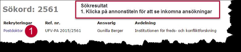 rekryteringar visas följande bild Om du