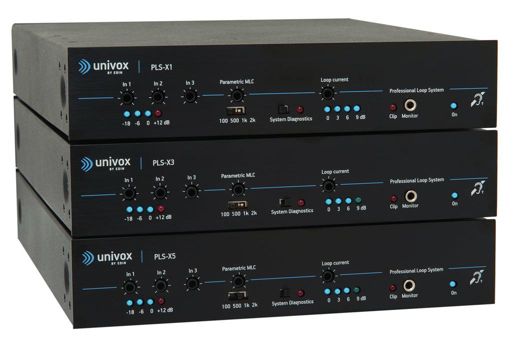 Univox PLS-X1, X3, X5 Professional Loop System Installationsanvisning Univox