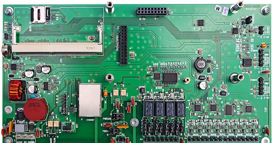 LED2 LED S Sabotage S2 BATT J2 MICRO SD J processor CB0578 2 J5 POCSAG/GPRS J6 extra IO CB052 LED6 LED5 LED4 RS485 TERM PL8 RS485 CH-3 PL7 RS232 CH- LED3 S3 UPSI S4 RESET T3 ETHERNET PL Spänning