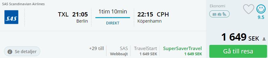 RETURRESA Från Berlin till Stockholm 1 juli: https://www.momondo.se/flightsearch/?