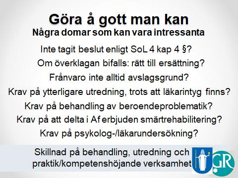 Krav på praktik eller annan kompetenshöjande verksamhet, SoL 4 kap 4 Arbetsmarknadspolitik är ett ansvar för staten (Arbetsförmedlingen).