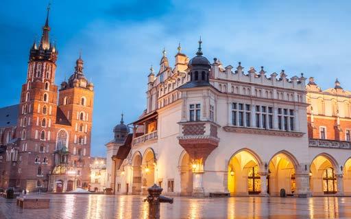 Krakow s äldre stadsdel Saltgruvan Wieliczka Krakow & Wroclaw Krakow är en enda stor kulturskatt, skonad av nazisterna under andra världskriget, för att de själva skulle slå sig ner här efter segern.