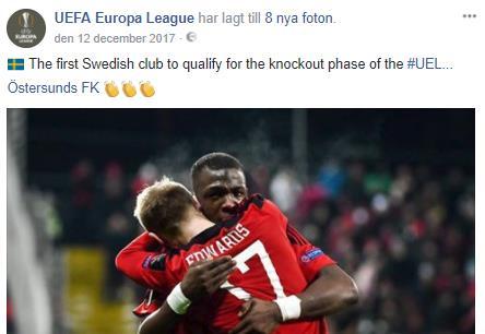 12:e december UEFA Europa League Facebook 14