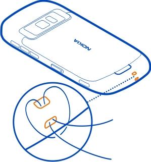 18 Komma i gång Ansluta till ett Bluetooth-tillbehör med NFC Rör vid NFC-området på tillbehöret med NFC-området på telefonen och välj Ja.