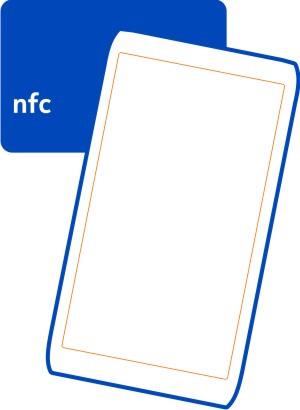 76 Kamera och foton Få åtkomst till en onlinetjänst med NFC När du vidrör en NFC-tagg som innehåller en webbadress med NFC-området på telefonen öppnas webbplatsen i telefonens webbläsare. Tips!
