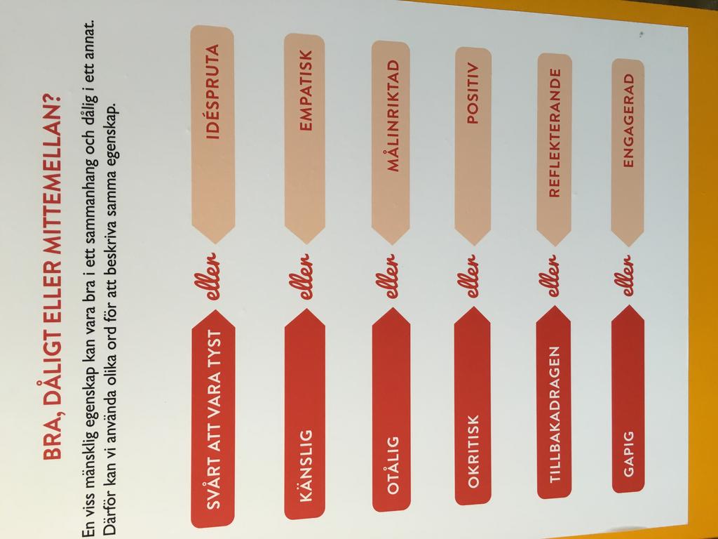2017-02-28 Exit-ticket Personligen minns jag inte många pass från min lågstadietid Tänk efter vad förnimmer du starkast?!? Rasten eller lektionen!
