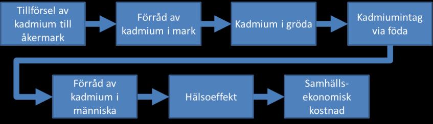 Skatt på kadmium i vissa produkter SOU 2017:102 Kadmium tillförs åkermarken direkt via gödselmedel (avloppsslam, biogödsel, mineralgödsel och stallgödsel), via kalkningsmedel och genom atmosfärisk