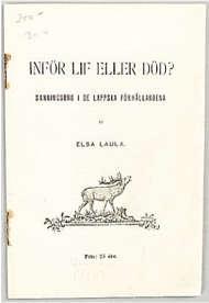 Nu besöker Vuokko Hirvonen Göteborgs universitet med ett föredrag om Elsa Laula och andra skrivande samiska kvinnors antikoloniala kamp under 100 år".