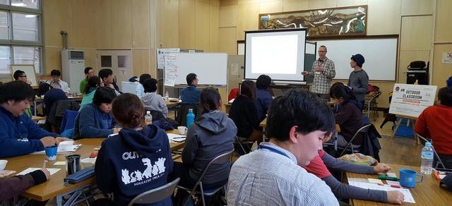 Intresset för våra workshops utomhus ökade under tiden i Japan allteftersom det spreds på sociala medier att de varit lyckade.
