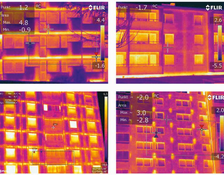 En bra metod för att identifiera köldbryggor är med hjälp av termografi som är värmefotografering där den infraröda strålningen som kommer från ett objekt omvandlas till en värmebild som beskriver